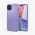 ACS06544 - iPhone 15 Pro Max Case Thin Fit in black showing the back